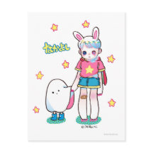 Cartão-postal dos melhores amigos