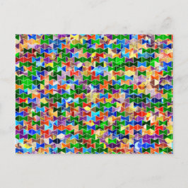 Cartão Postal Cartão-postal Dot do Bowties PiecIgual