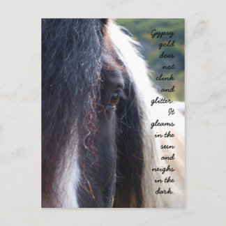 Cartão Postal Cartão-postal Dourado cigano