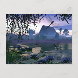 Cartão Postal Cartão-postal Dragonfly