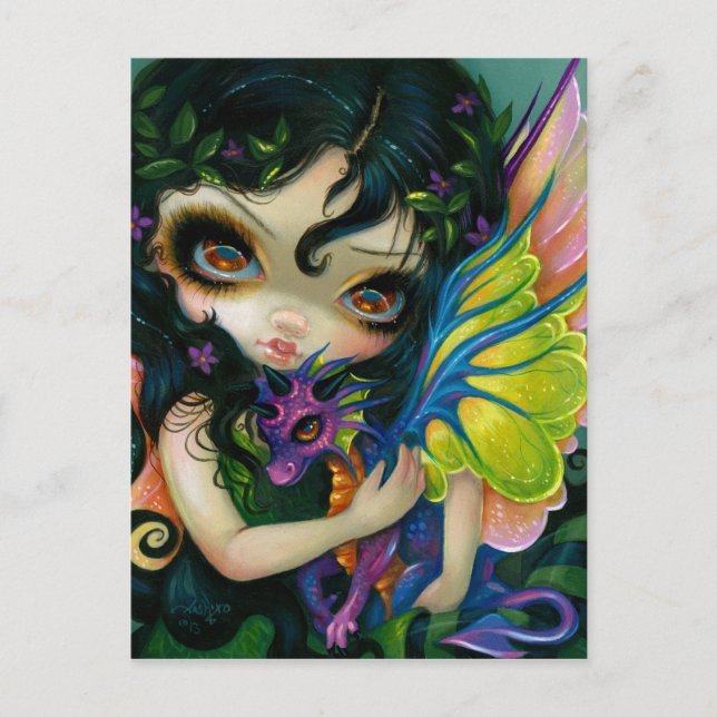 Cartão Postal Cartão-postal "Dragonling V" do Querido (Frente)