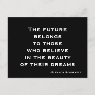 Cartão Postal Cartão-postal Dream, Acredite, Cartão-postal Mot