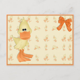 Cartão Postal Cartão-postal Duck