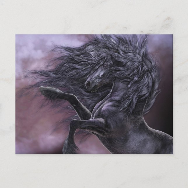 Cartão Postal Cartão-postal Ebony Fire (Frente)