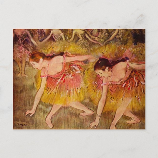 Cartão Postal Cartão-postal Edgar Degas Ballerina (Frente)