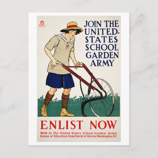 Cartão Postal Cartão-postal Edward Penfield (Frente)