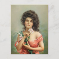 Cartão-postal Edwardian Beauty