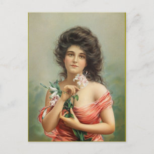 Cartão Postal Cartão-postal Edwardian Beauty