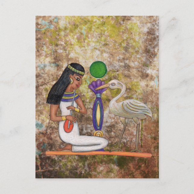 Cartão Postal Cartão-postal egípcio (Frente)