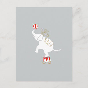 Cartão Postal Cartão-postal elefante