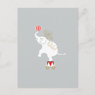 Cartão Postal Cartão-postal elefante