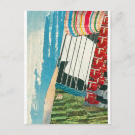 Cartão Postal Cartão-postal Elizabeth Howard Abstrato "Ebb & Flo