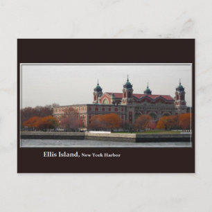 Cartão Postal Cartão-postal Ellis Island