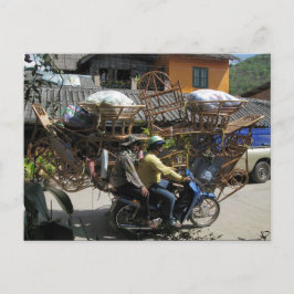 Cartão Postal Cartão-postal engraçado| Carga pesada