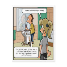 Cartão-postal Engraçado da Ilha Balt Head