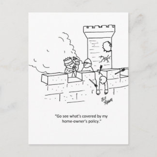 Cartão Postal Cartão-postal Engraçado de Humor Comercial