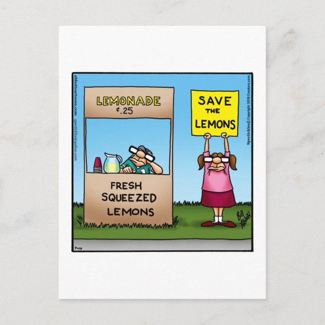 Cartão Postal Cartão-postal engraçado só porque (Frente)