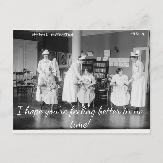 Cartão Postal Cartão-postal Espero que Você Esteja Se Sentindo M (Frente)