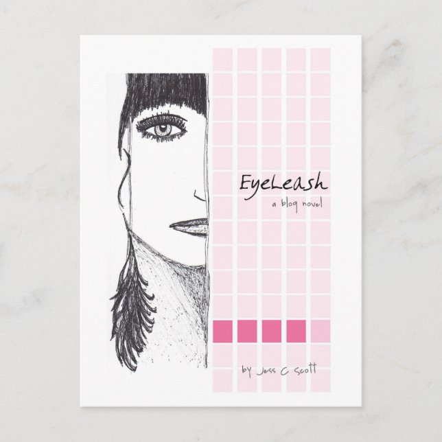 Cartão Postal Cartão-postal EyeLeash (Frente)