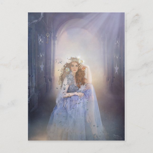 Cartão Postal Cartão-postal Fair Maiden (Frente)