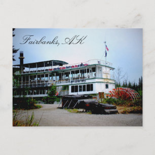 Cartão Postal Cartão-postal Fairbanks Alaska