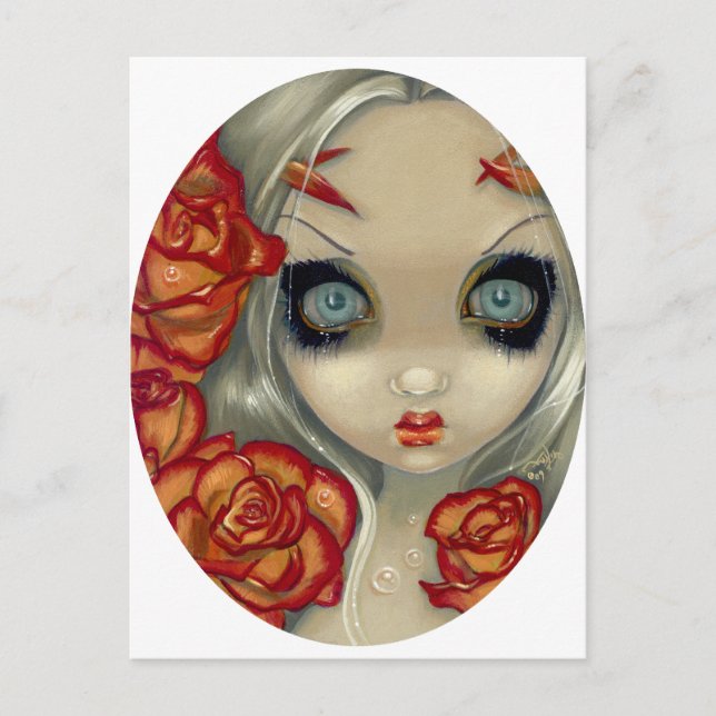 Cartão Postal Cartão-postal "Fantasma de um Rosa" (Frente)