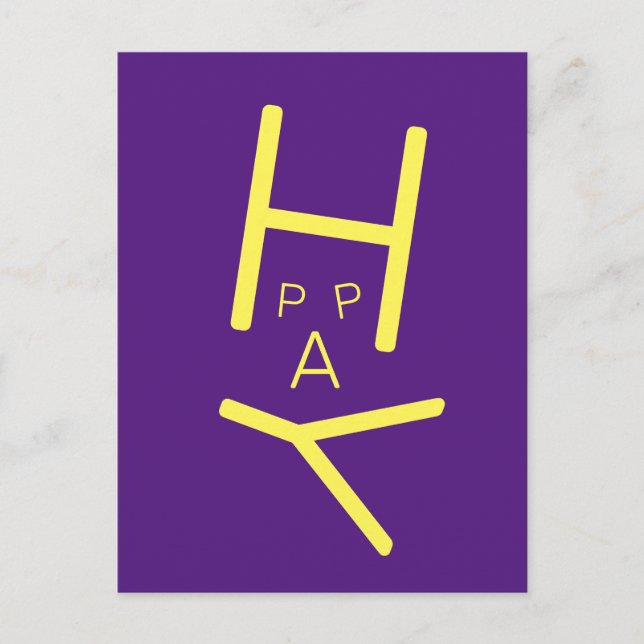 Cartão Postal Cartão-postal feliz (Frente)