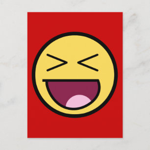 Cartão Postal Cartão-postal feliz
