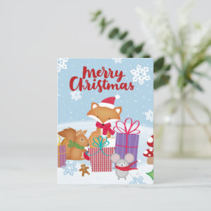 Cartão Postal Cartão-postal Feliz de Natal