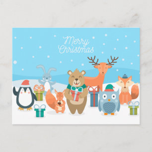 Cartão Postal Cartão-postal Feliz de Natal