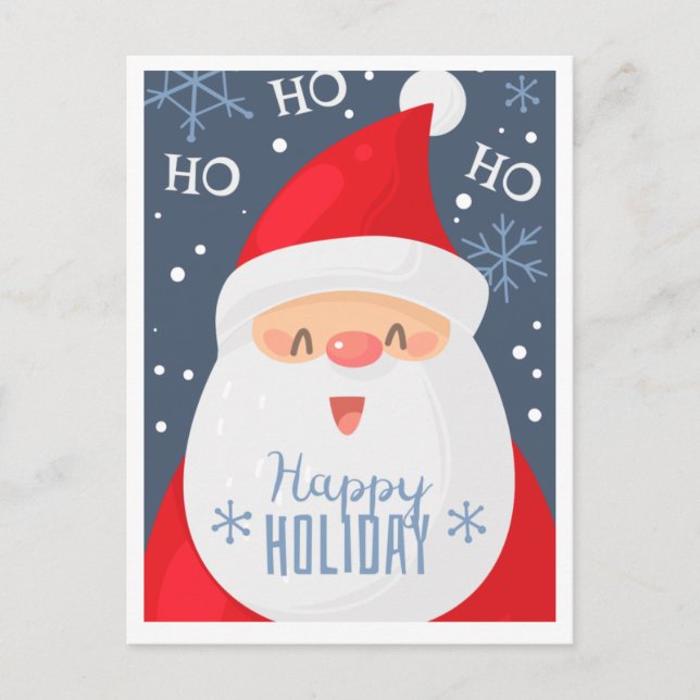 Cartão Postal Cartão-postal Feliz de Natal (Frente)