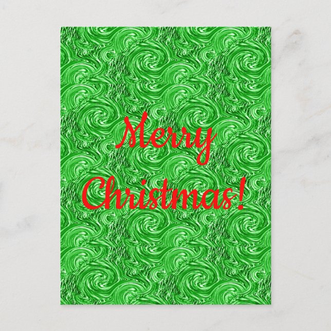 Cartão Postal Cartão-postal Feliz de Natal (Frente)