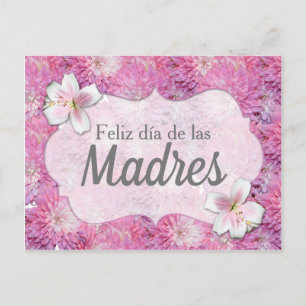 Cartão Postal Cartão-postal - Feliz Día de las Madres