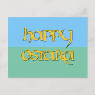 Cartão Postal Cartão-postal feliz Ostara