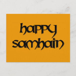 Cartão Postal Cartão-postal Feliz Samhain