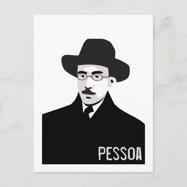 Cartão Postal Cartão-postal Fernando Pessoa (Frente)