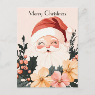 Cartão Postal Cartão-postal Festivo e elegante para o Natal