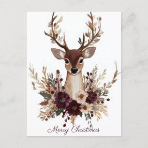 Cartão Postal Cartão-postal Festivo e elegante para o Natal