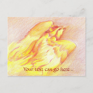Cartão Postal Cartão-postal Fiery Phoenix