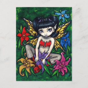 Cartão Postal Cartão-postal "Fishnets and Flowers"