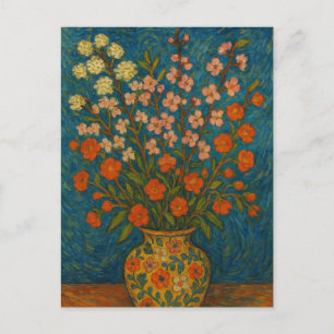 Cartão Postal Cartão-postal floral