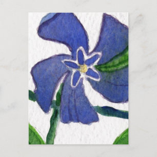 Cartão Postal Cartão-postal Floral "Vinca Vine"