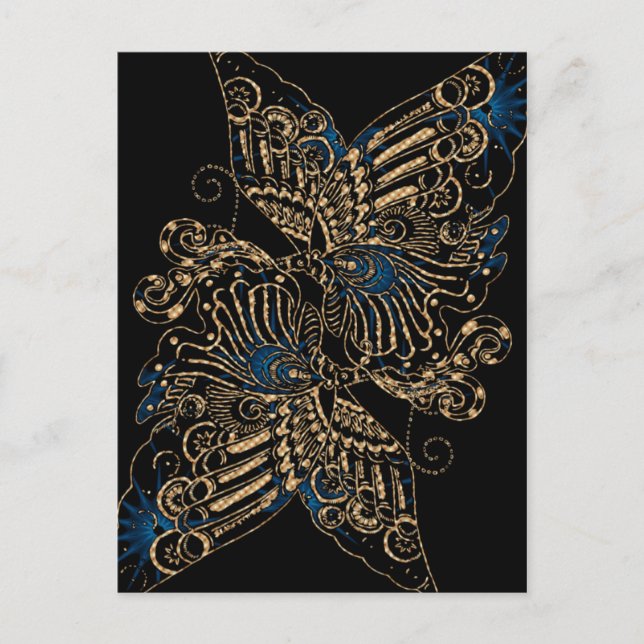 Cartão Postal Cartão-postal Flutter (Frente)