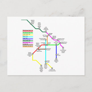 Cartão Postal Cartão-postal Fort Collins Bike