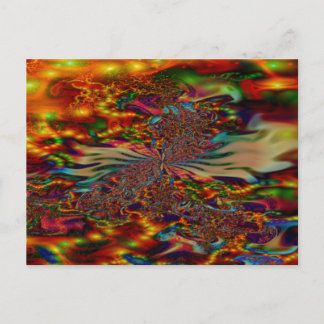 Cartão Postal Cartão-postal Fractal