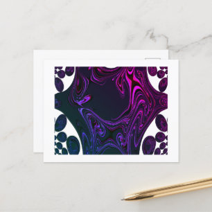 Cartão Postal Cartão-postal Fractal