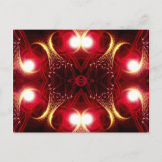 Cartão Postal Cartão-postal Fractal Fishtails