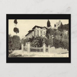 Cartão Postal Cartão-postal francês antigo - Menton