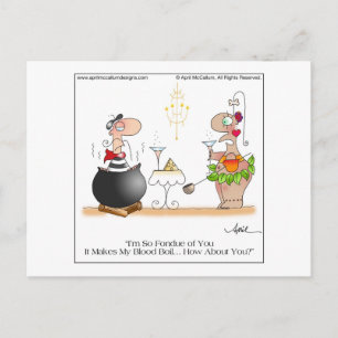 Cartão Postal Cartão-postal FRANCÊS FONDUE