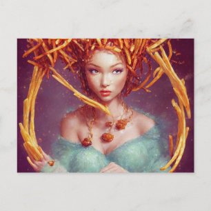 Cartão Postal Cartão-postal francês Fry Goddese